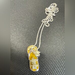 St. John .925 Flip Flop Necklace